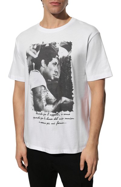 Хлопковая футболка BISIBIGLIO, арт. STALL0NE BRACCI0/2212 RIF (C0TT0NE PESANTE), фото 3