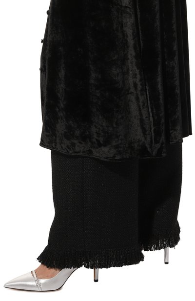 Кожаные туфли KITON серебряного цвета по цене 92400 руб., арт. D57820K0909D, фото 3 Кожаные туфли KITON, арт. D57820K0909D, фото 3