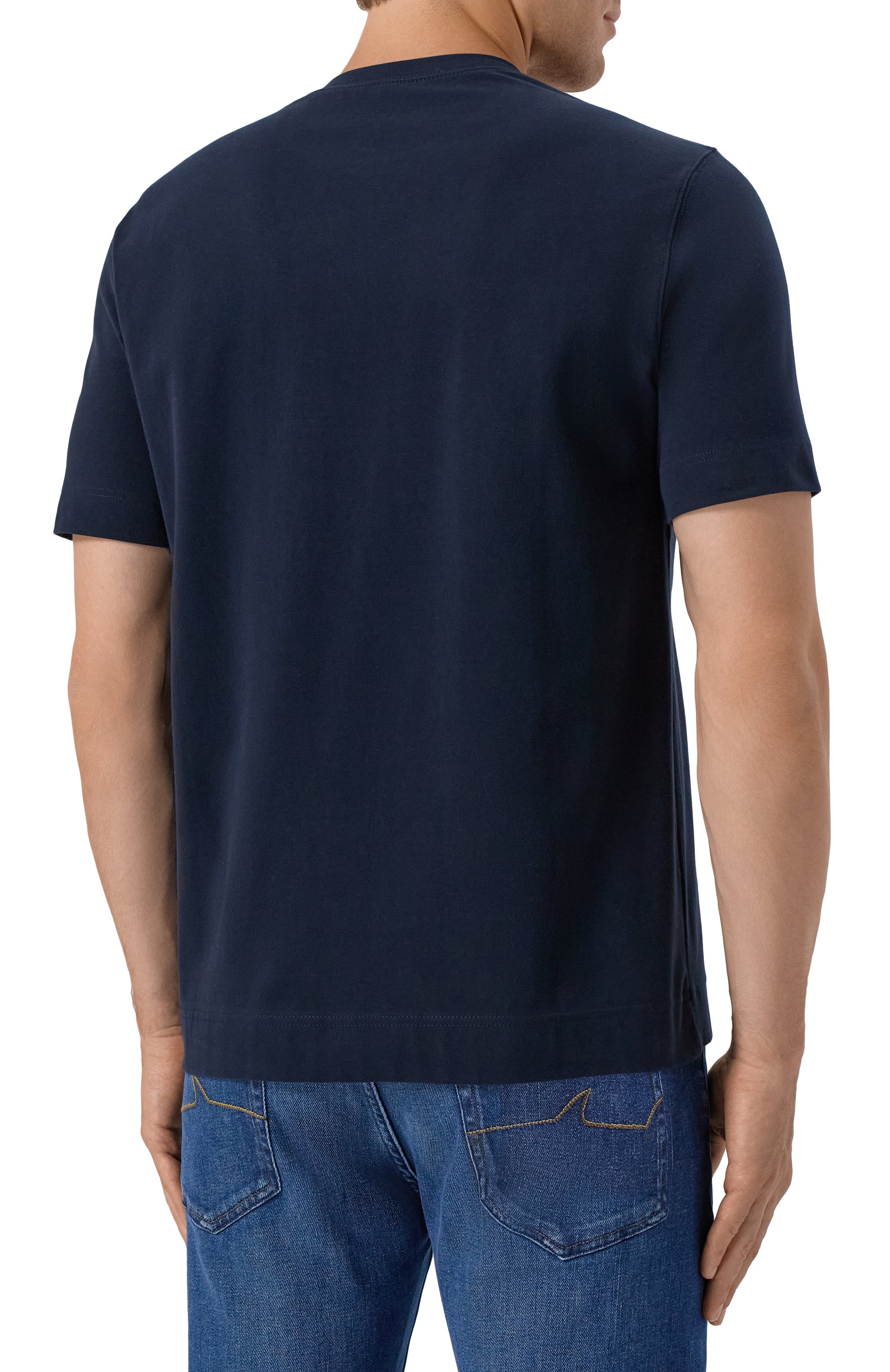 Хлопковая футболка CIRCOLO 1901, арт. CN4954, фото 4