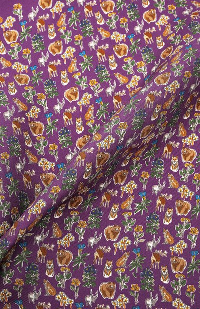 Шелковый платок ETON фиолетового цвета по цене 5570 руб., арт. A000 33121, фото 2 Шелковый платок ETON, арт. A000 33121, фото 2