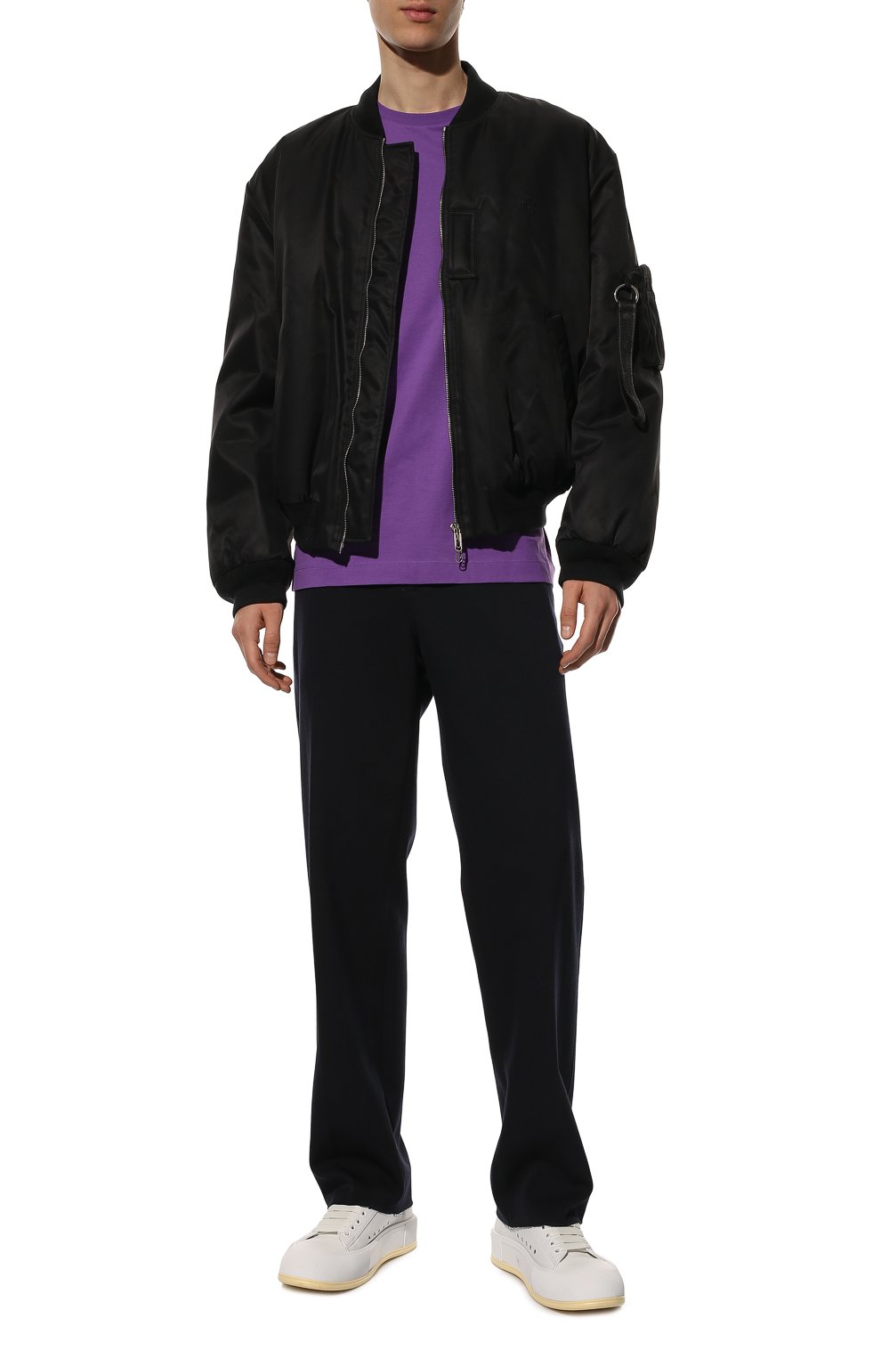 Хлопковая футболка BOSS, арт. 50468347, фото 2