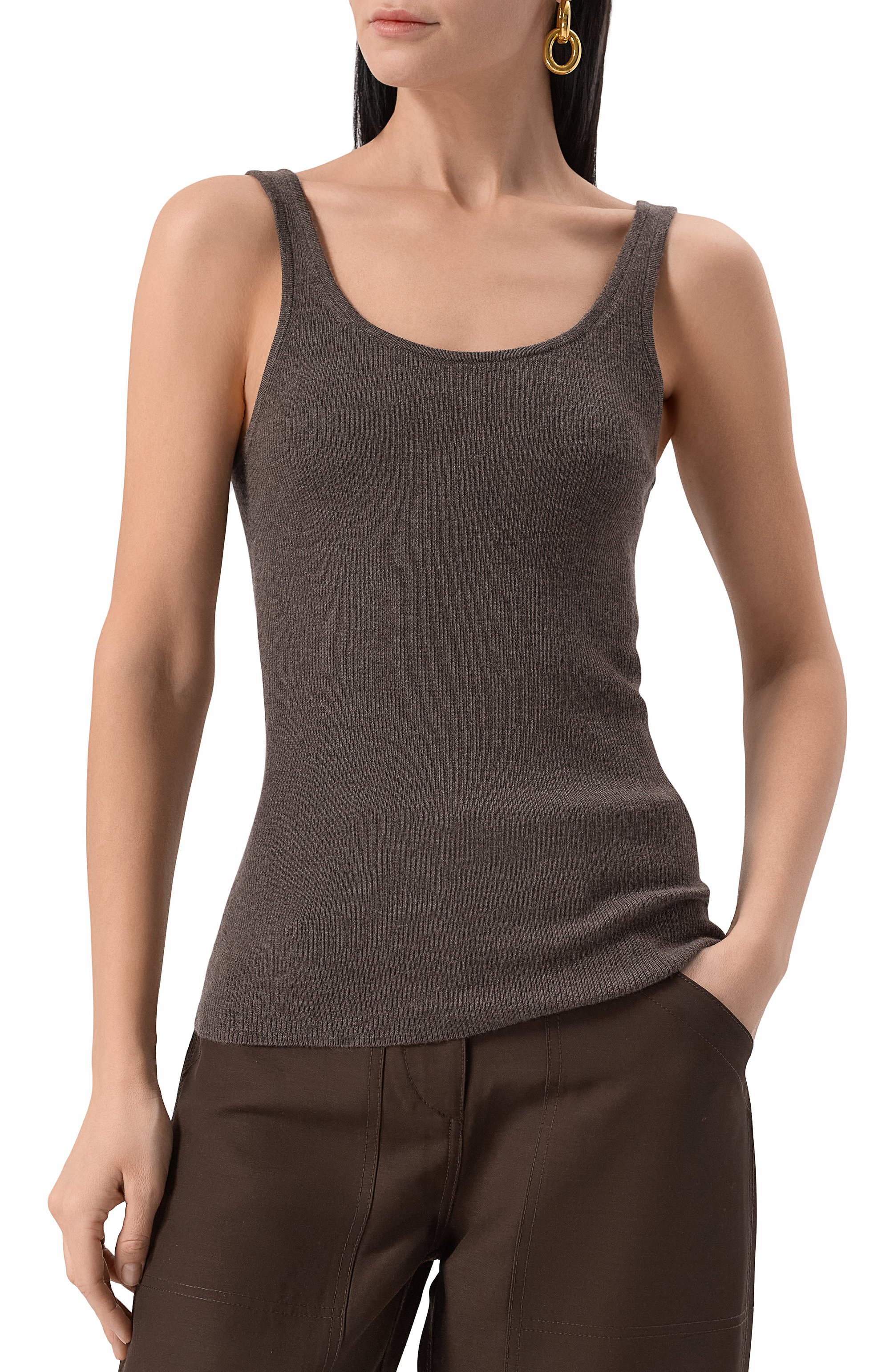 Кашемировая майка CO, арт. 8202BCM, фото 3