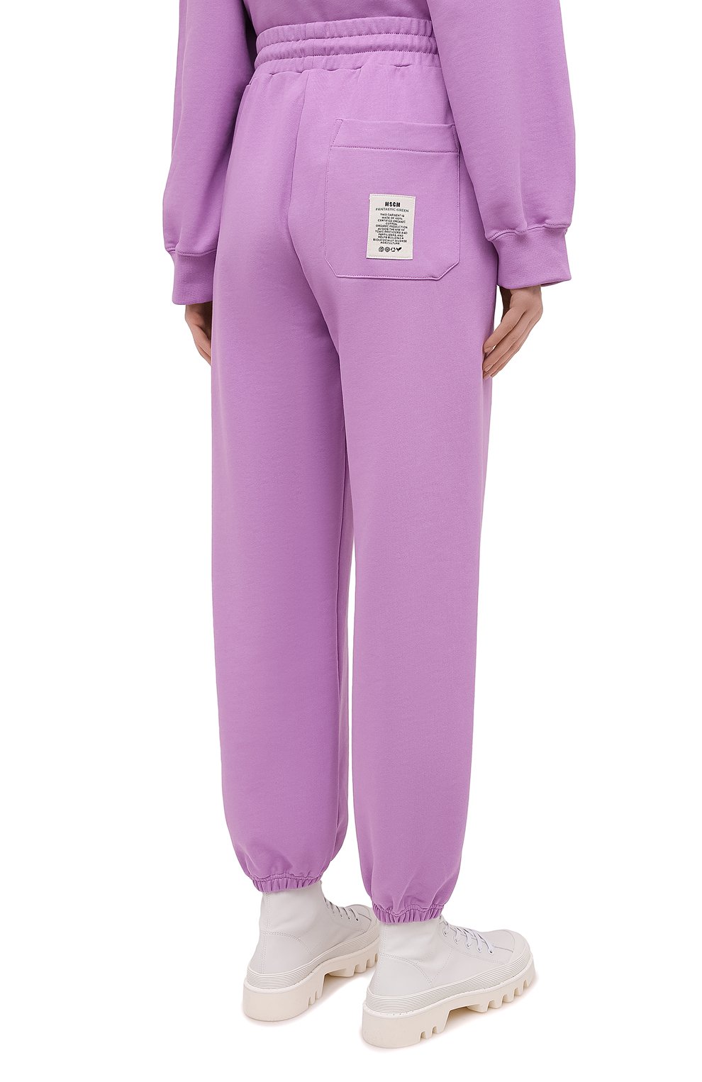 Хлопковые джоггеры MSGM, арт. 3041MDP90 217119, фото 4