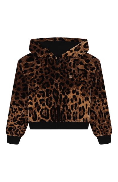 Хлопковая толстовка DOLCE & GABBANA, арт. L5JWBB/FJ7D5/8-12+
