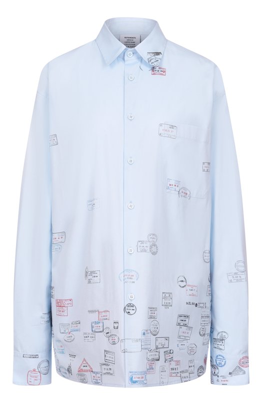 фото Хлопковая рубашка vetements