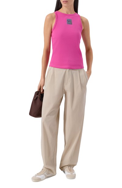 Женский хлопковый топ MARNI, арт. THJE0380S0/UTC600