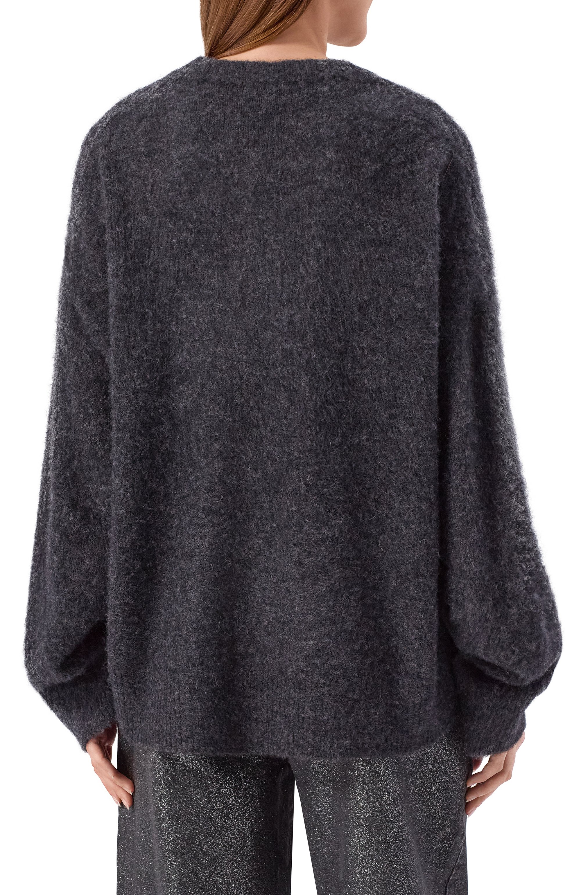 Шерстяной свитер GANNI, арт. K2516, фото 4