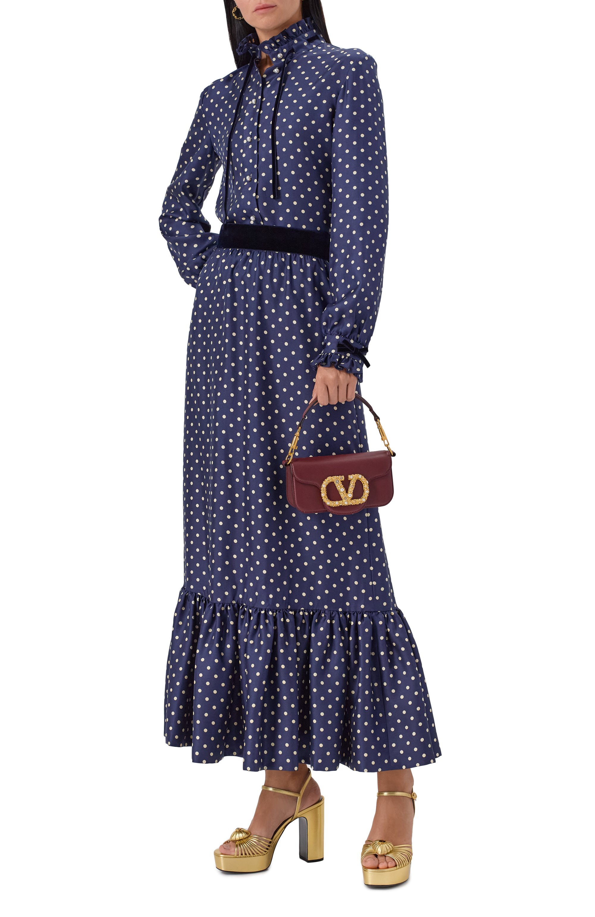 Сумка locò small VALENTINO, арт. 7W2B0K53/CXA, фото 7