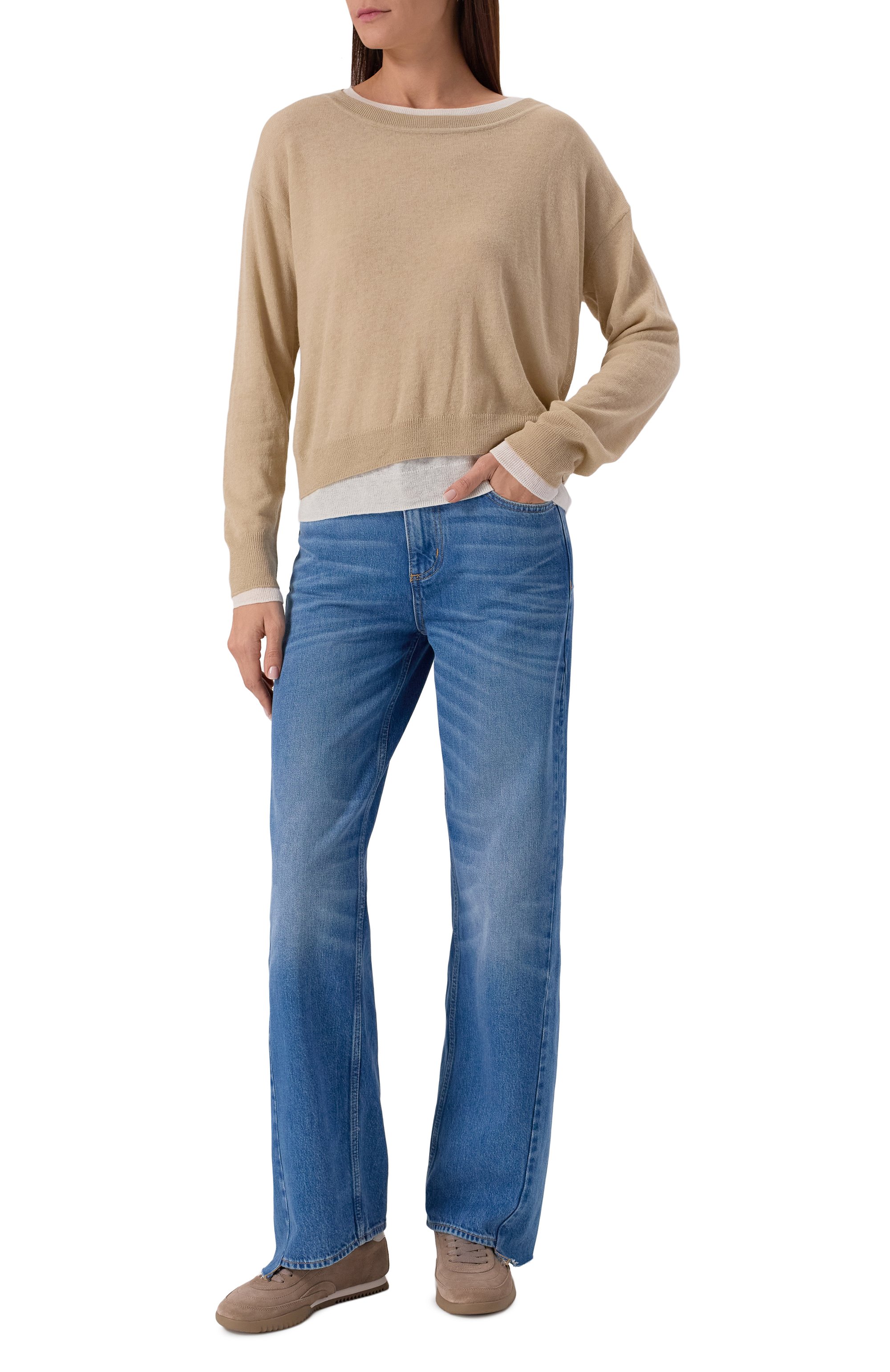 Шерстяной пуловер BOSS, арт. 50542875, фото 2