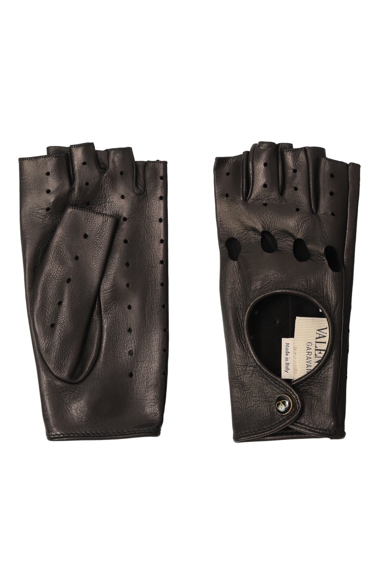 Кожаные митенки VALENTINO, арт. 7W2GAA00/LDU, фото 1