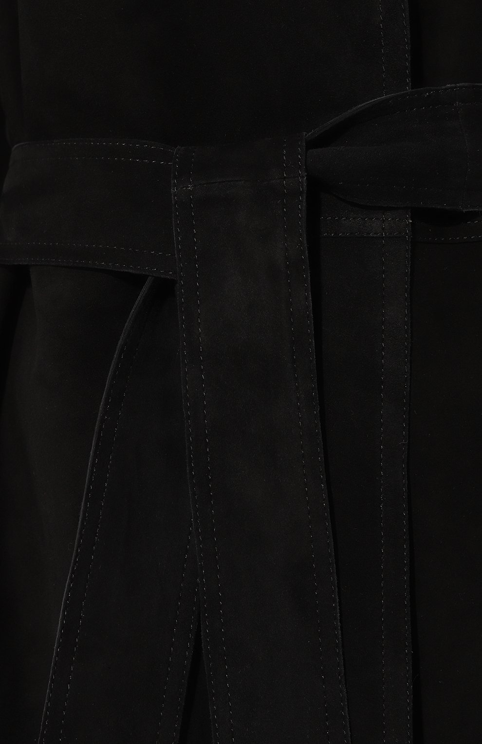 Замшевый тренч GIULIA GURMAN, арт. GG232027MD8BL, фото 5