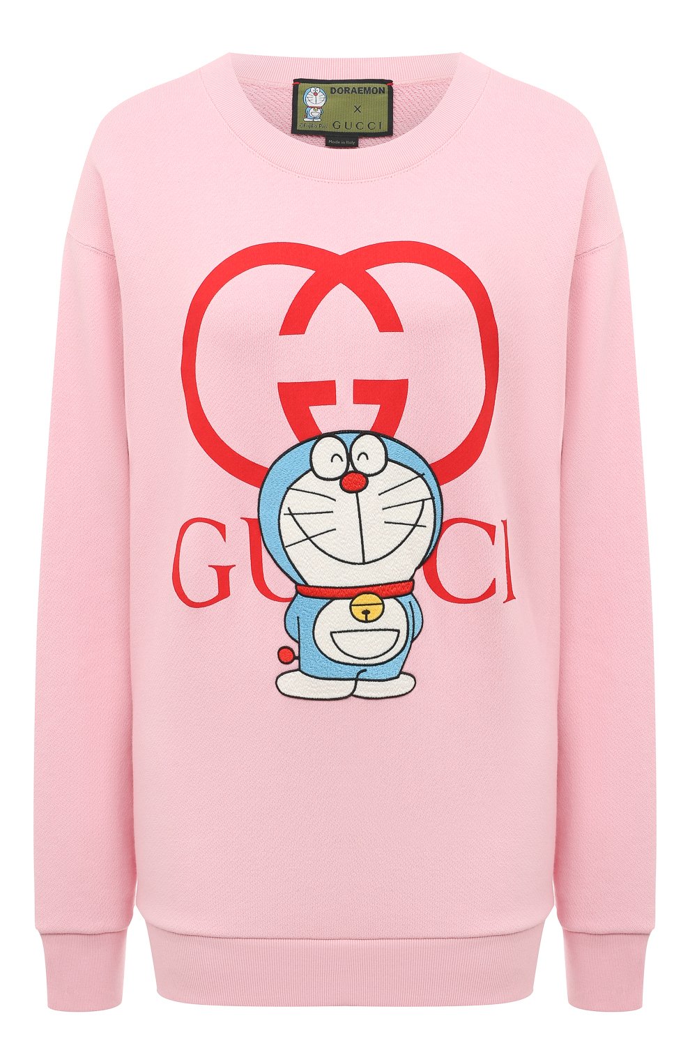 Хлопковый свитшот doraemon x gucci GUCCI, арт. 617964 XJDIC, фото 1