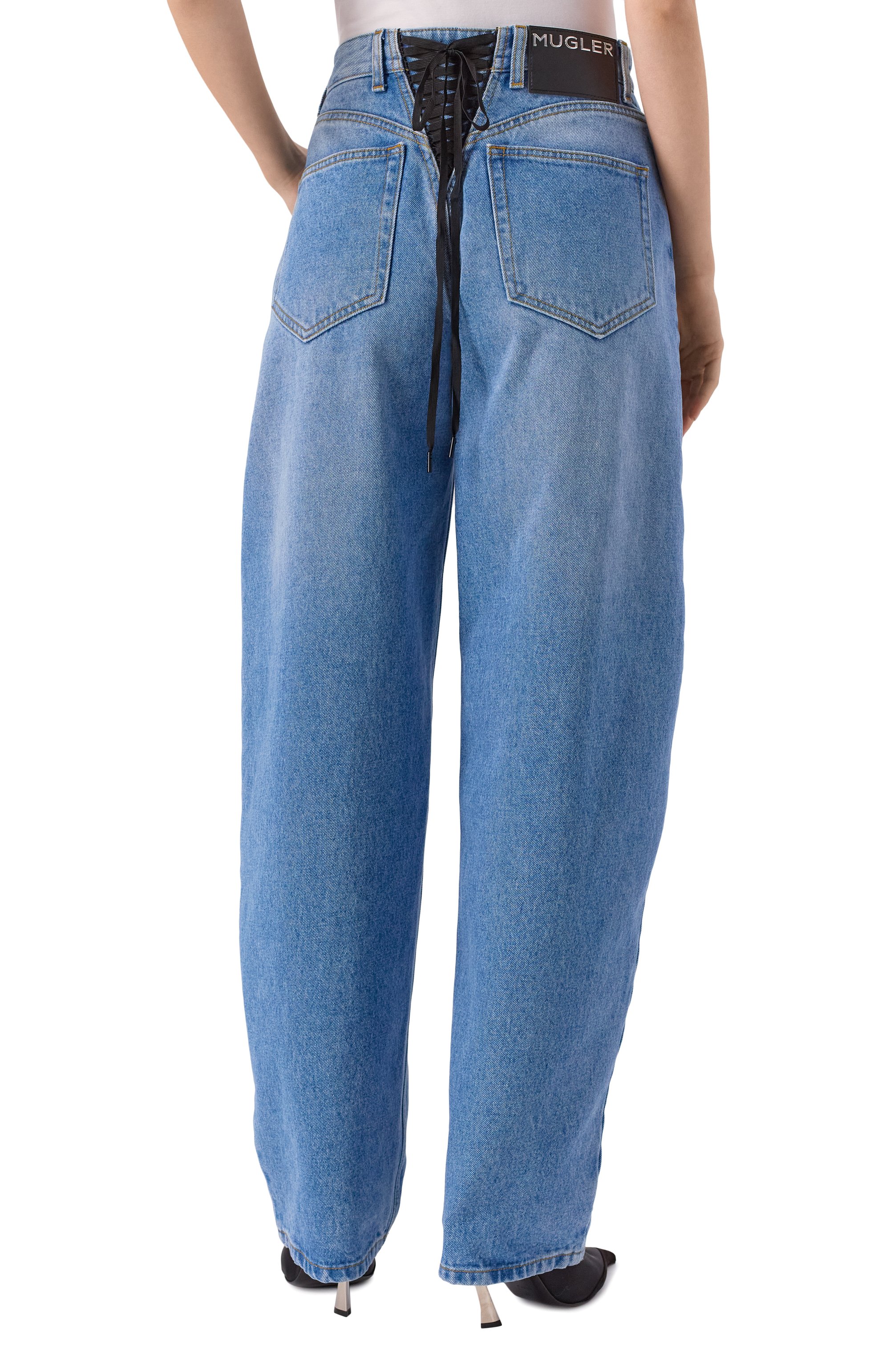 Джинсы MUGLER, арт. 25F6PA0487211, фото 4