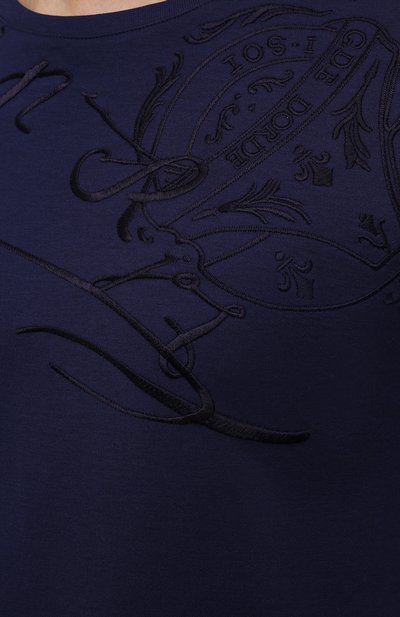 Хлопковая футболка BERLUTI, арт. R21JRS65-001, фото 5