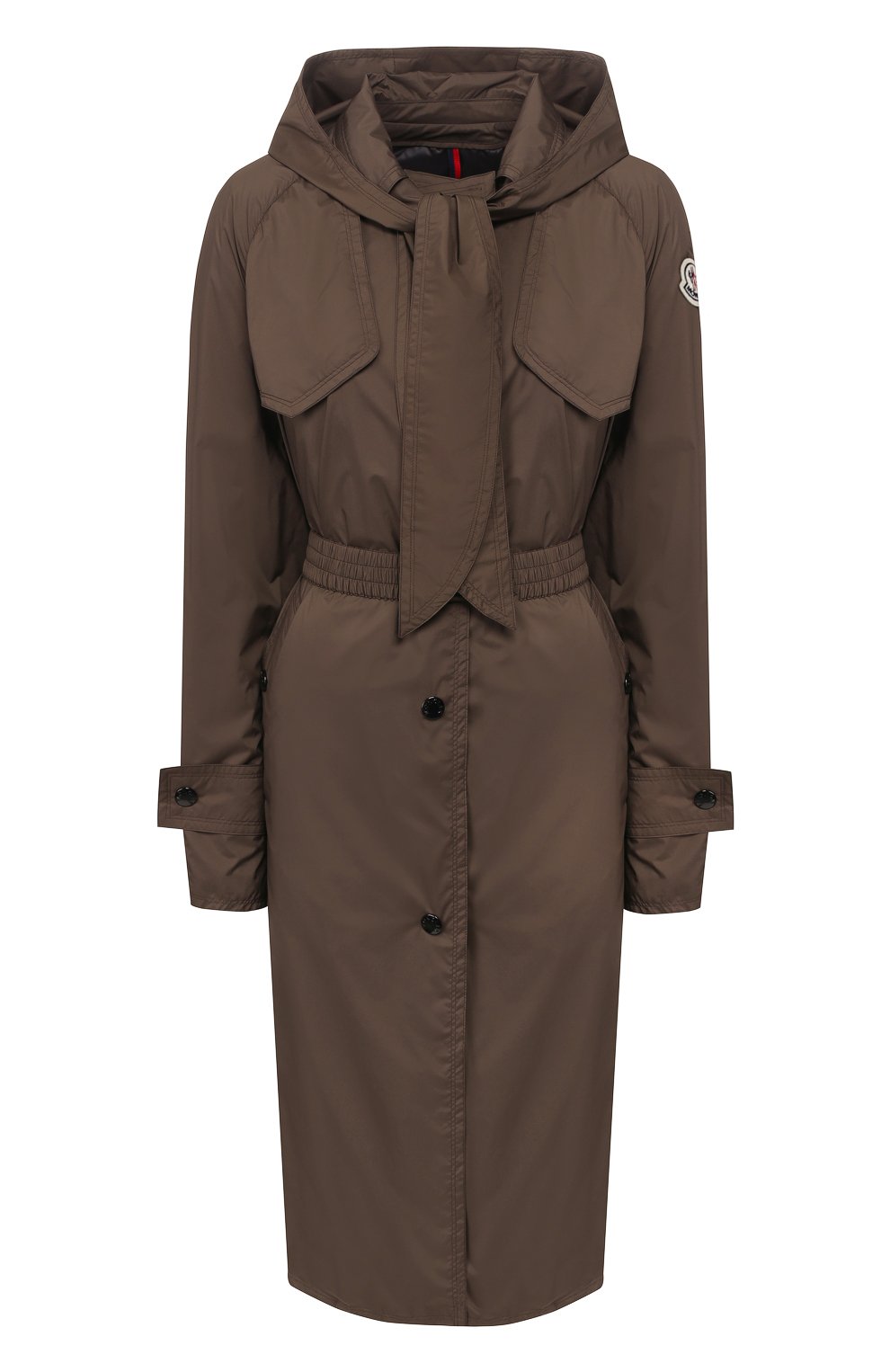 Плащ vermail MONCLER хаки цвета по цене 133000 руб., арт. F1-093-1D503-00-C0391, фото 1 Плащ vermail MONCLER, арт. F1-093-1D503-00-C0391, фото 1