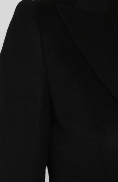 Приталенное шерстяное пальто DOLCE & GABBANA черного цвета по цене 291000 руб., арт. F0Q41T/FU2Y6, фото 5 Приталенное шерстяное пальто DOLCE & GABBANA, арт. F0Q41T/FU2Y6, фото 5