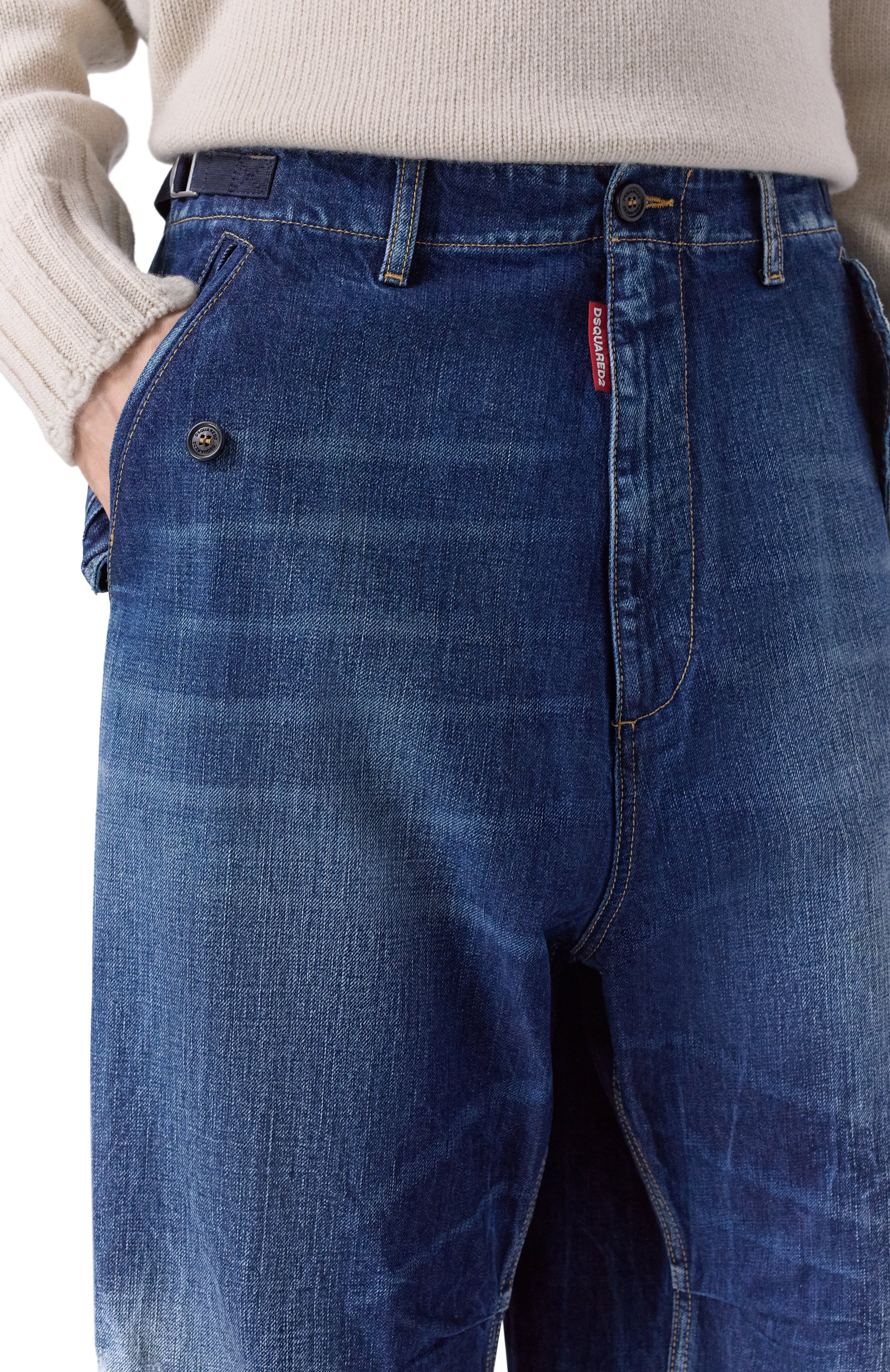 Джинсы be cool be nice DSQUARED2, арт. S71KB0743/D30011, фото 5