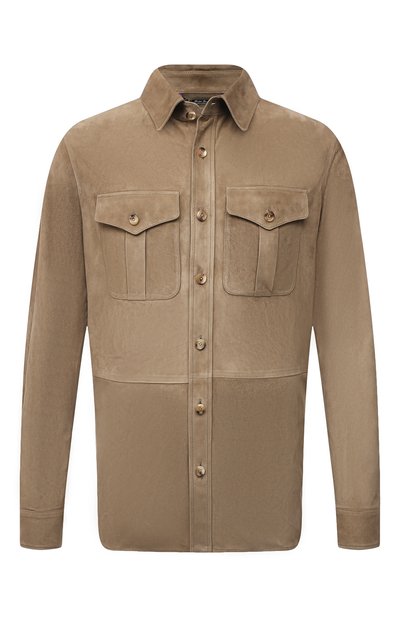 Замшевая рубашка RALPH LAUREN, арт. 790654923, фото 1