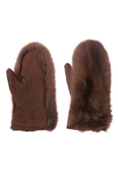 Варежки с мехом соболя FURLAND, арт. 0086703210056300000, фото 2