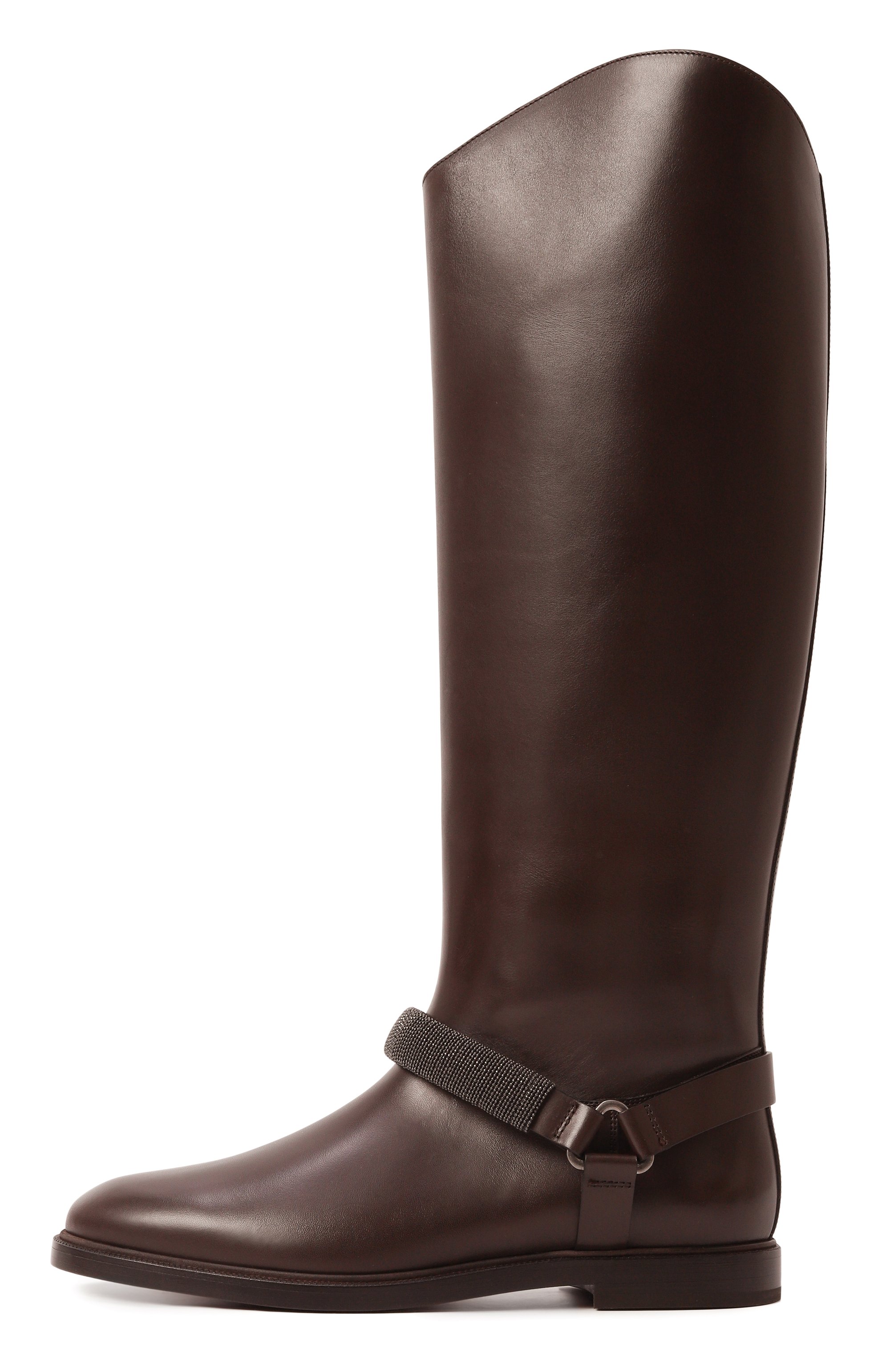 Кожаные сапоги BRUNELLO CUCINELLI, арт. MZ0LC2847, фото 4