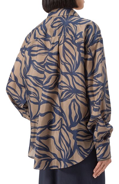 Шелковая рубашка BRUNELLO CUCINELLI, арт. MP941RL716, фото 4