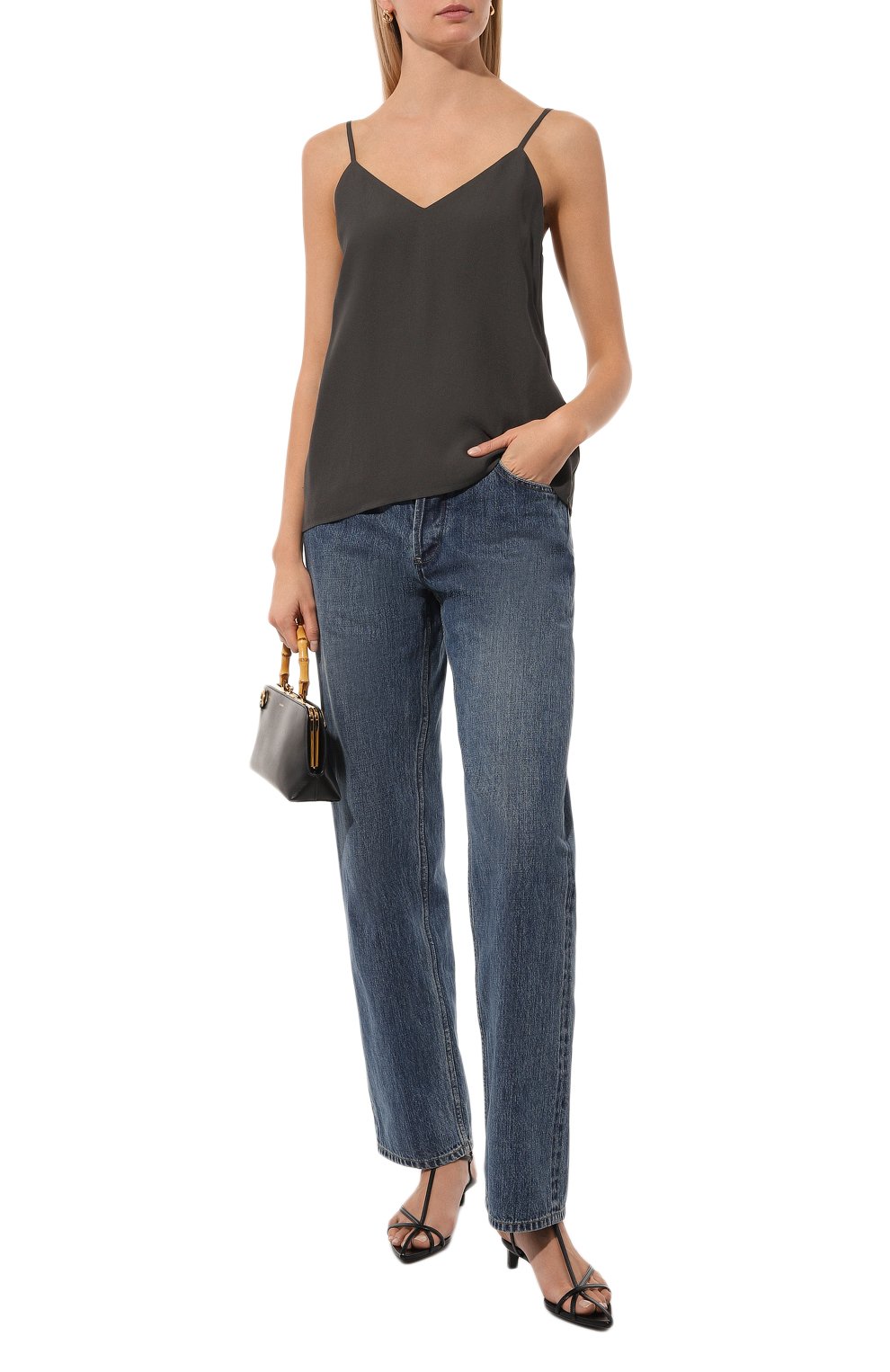 Топ из вискозы TOTEME, арт. 243-WRT0334-FB0020, фото 2