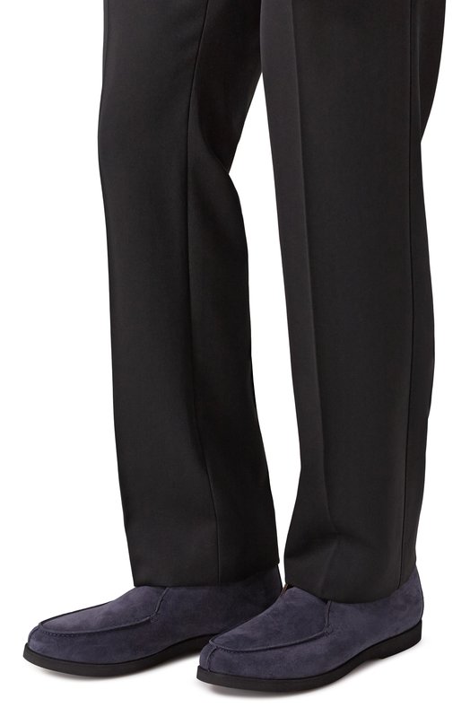 Замшевые ботинки Kiton USSA105N0010801 Синий  USSA105N0010801 Фото 3