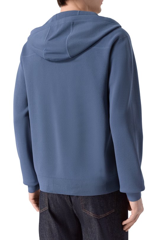 Толстовка из вискозы 12 STOREEZ 136446 Синий  136446 Фото 4