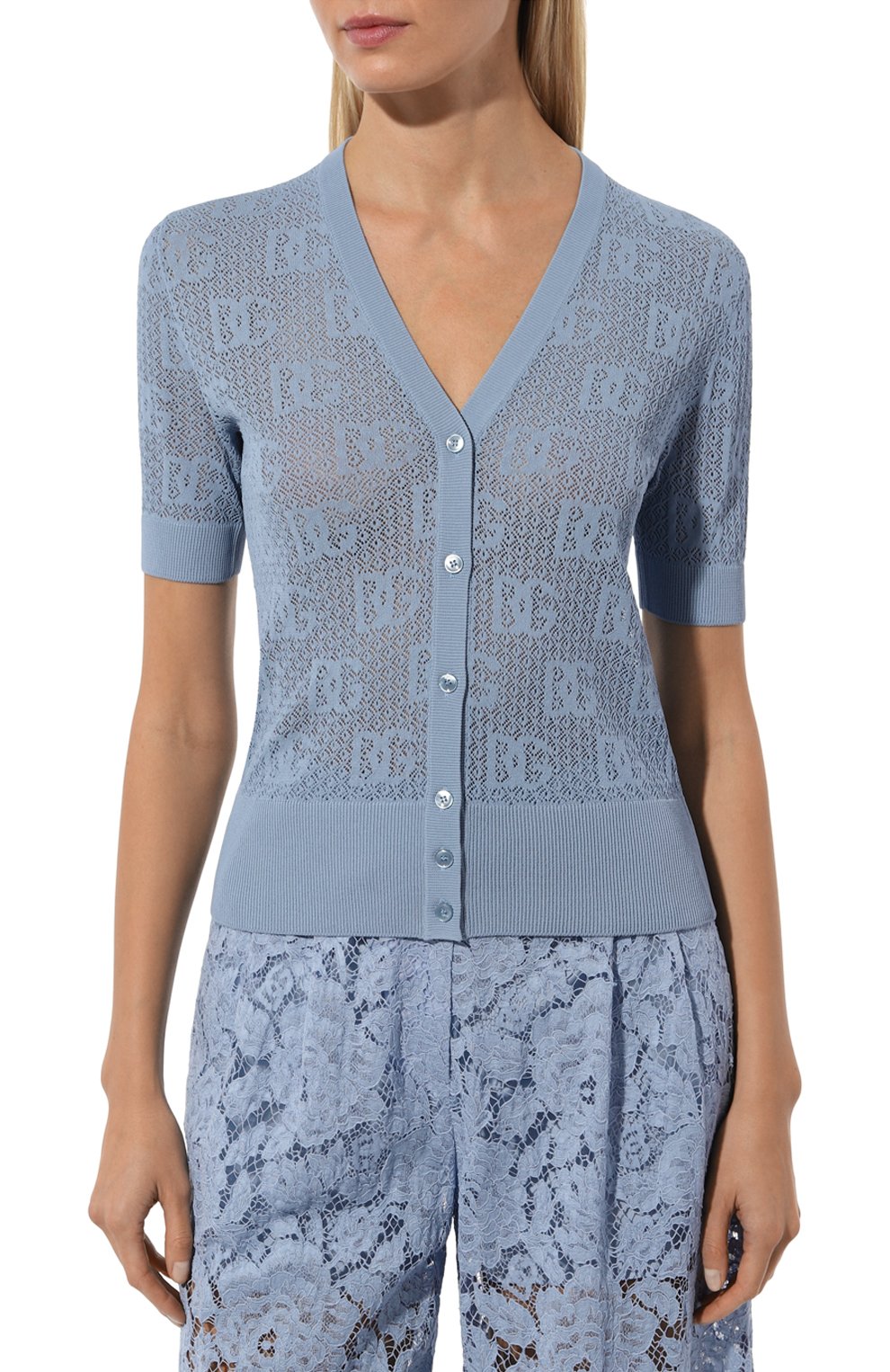 Кардиган из вискозы DOLCE & GABBANA, арт. FXV03T/JFMGR, фото 3