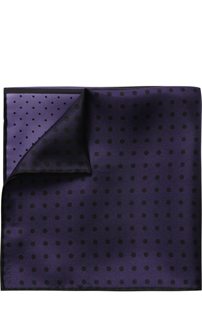 Мужской шелковый платок с узором LANVIN, арт. 2368/HANDKERCHIEF