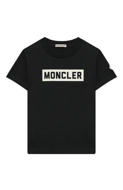 Хлопковая футболка MONCLER ENFANT, арт. E2-954-80269-50-83092/4-6A, фото 1