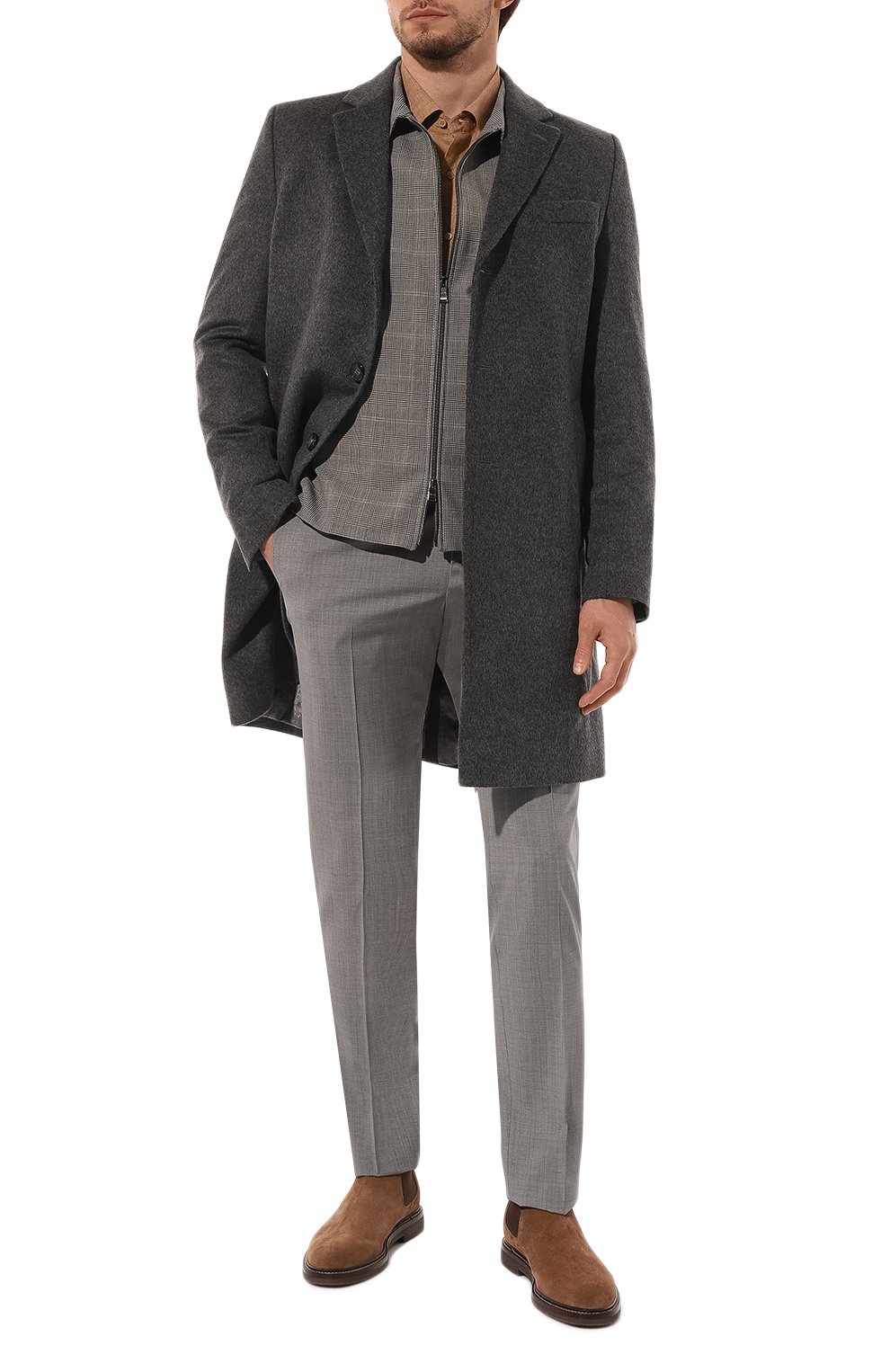 Шерстяные брюки CANALI, арт. 71019/AA05011, фото 2