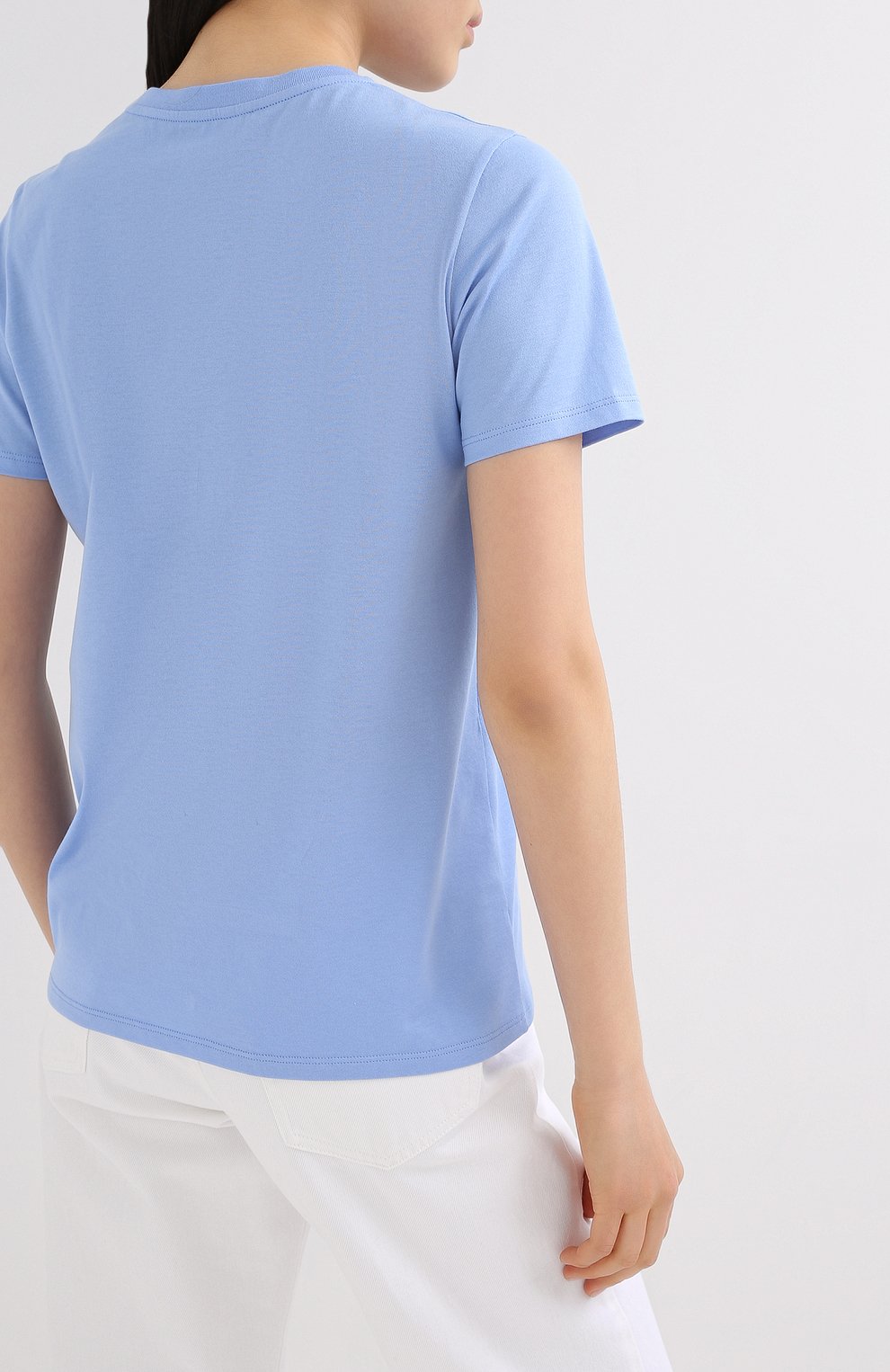 Хлопковая футболка BALMAIN, арт. UF11350/I551, фото 4