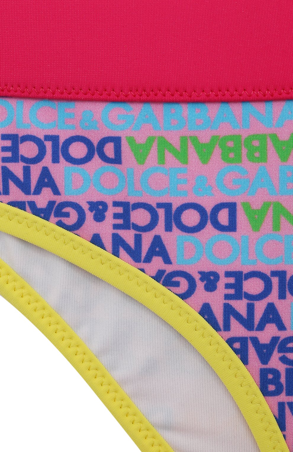 Раздельный купальник DOLCE & GABBANA разноцветного цвета по цене 22850 руб., арт. L5J843/FSG8J, фото 6 Раздельный купальник DOLCE & GABBANA, арт. L5J843/FSG8J, фото 6