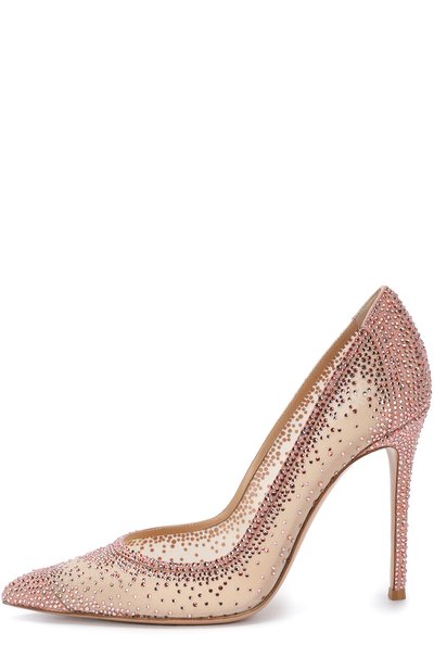 Туфли gianvito 105 с кристаллами на шпильке GIANVITO ROSSI, арт. G20130.15RIC.C0ZDANU, фото 3