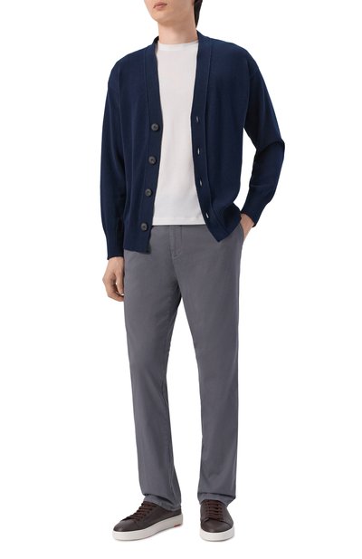 Брюки из хлопка и ше лка BERWICH, арт. SC/1-GD/DV0955X, фото 2