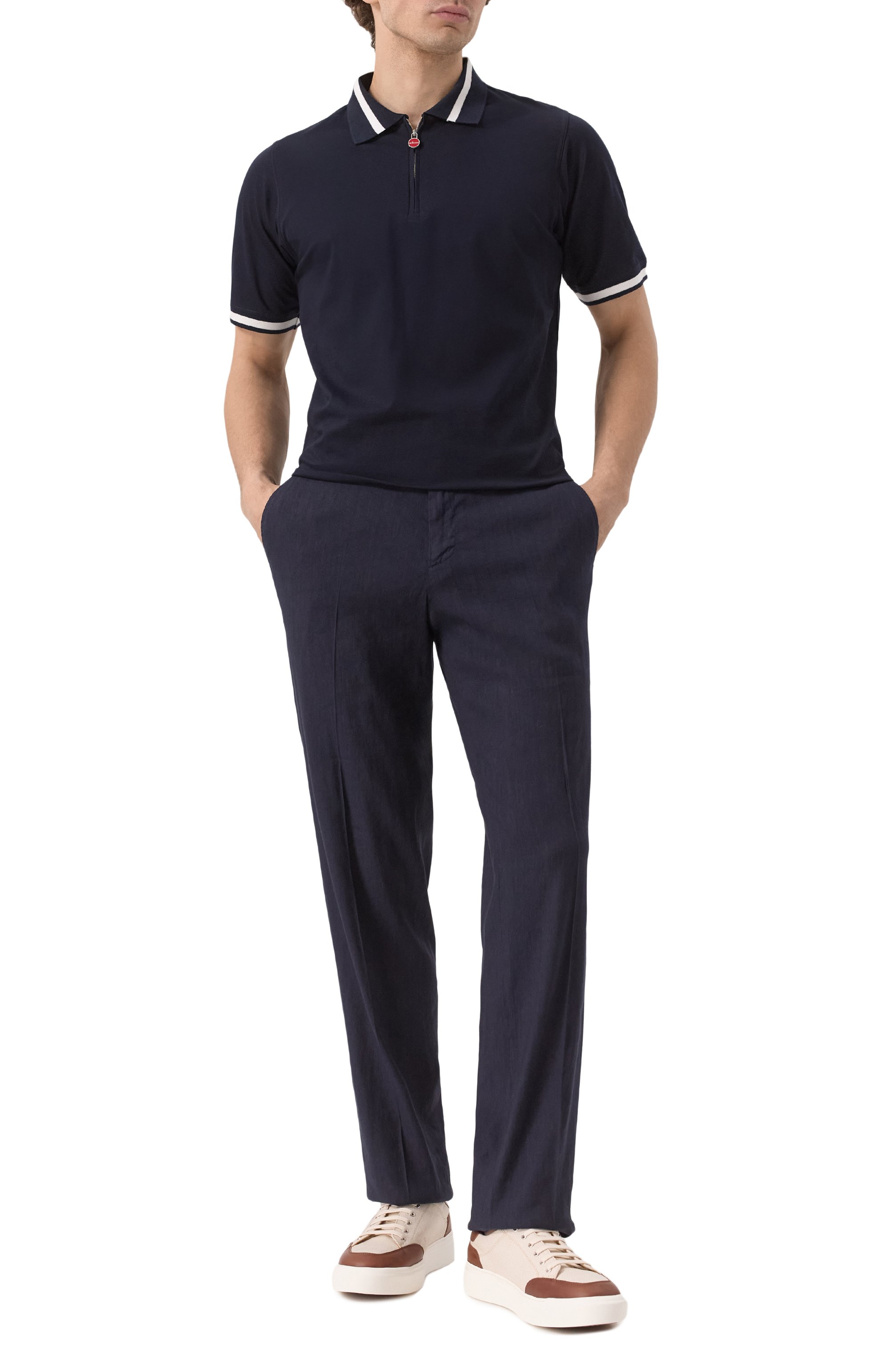 Комбинированные кеды KITON, арт. USSA278N0120201, фото 2