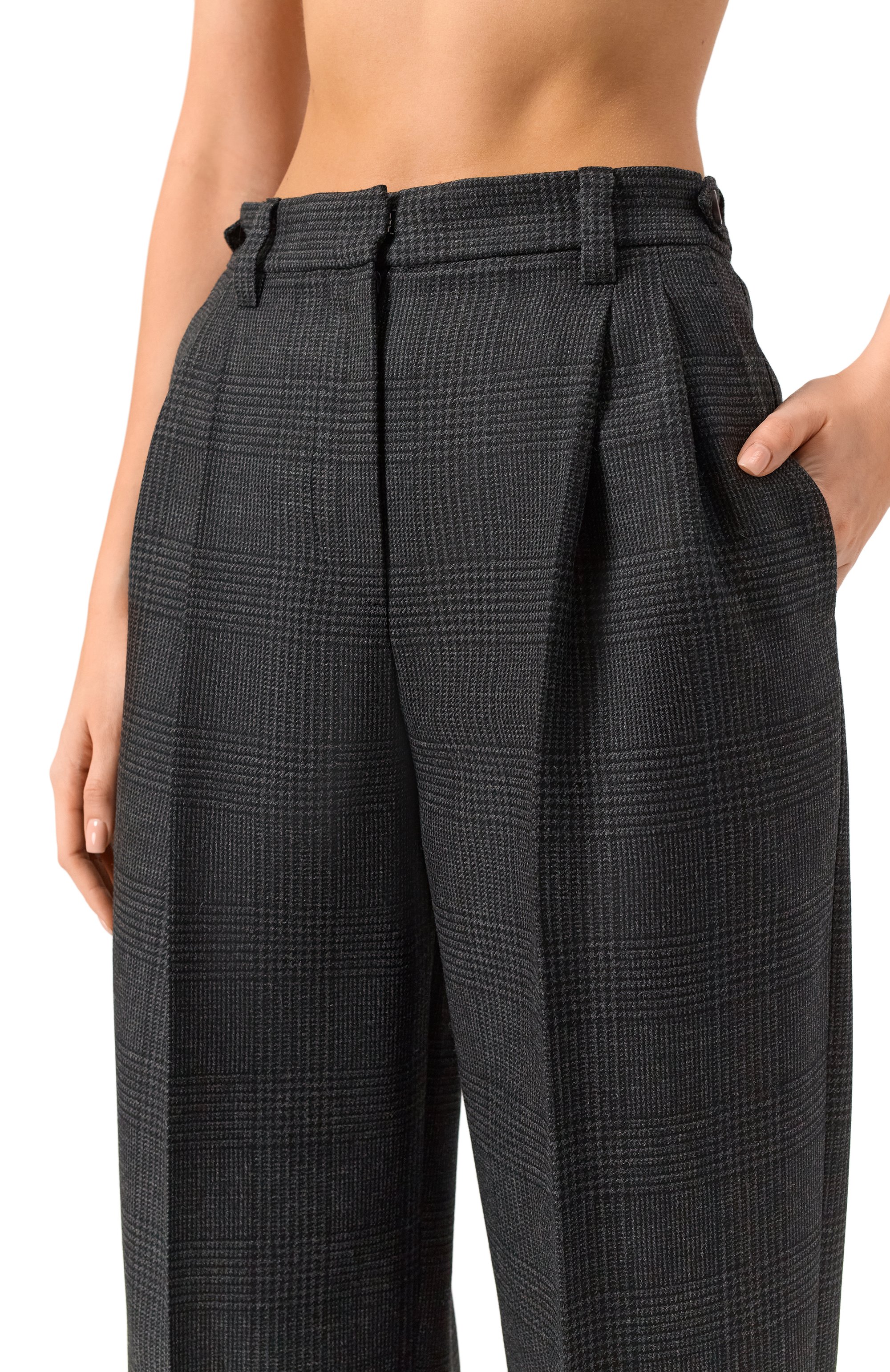 Шерстяные брюки BRUNELLO CUCINELLI, арт. MB133P8725, фото 5