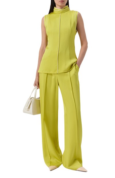 Женский атласный топ JIL SANDER, арт. J02NC0288/J76018