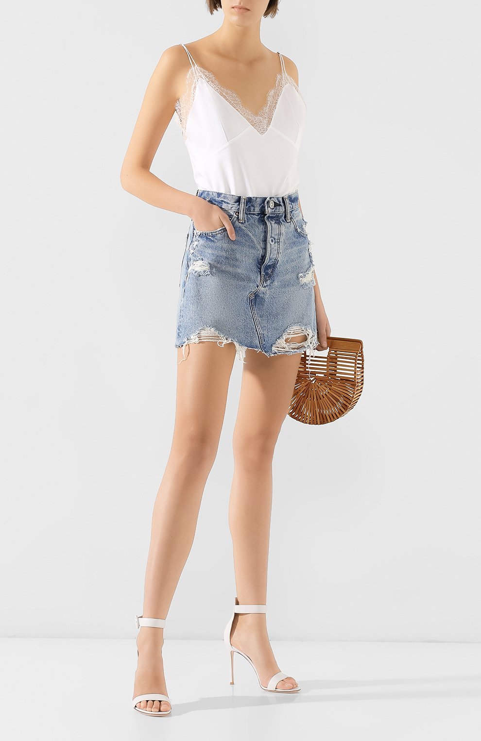 Джинсовая юбка MOUSSY, арт. 025CSC11-2380, фото 2
