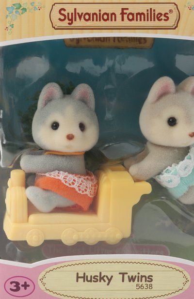 Игровой набор хаски-близняшки SYLVANIAN FAMILIES, арт. 5638, фото 3