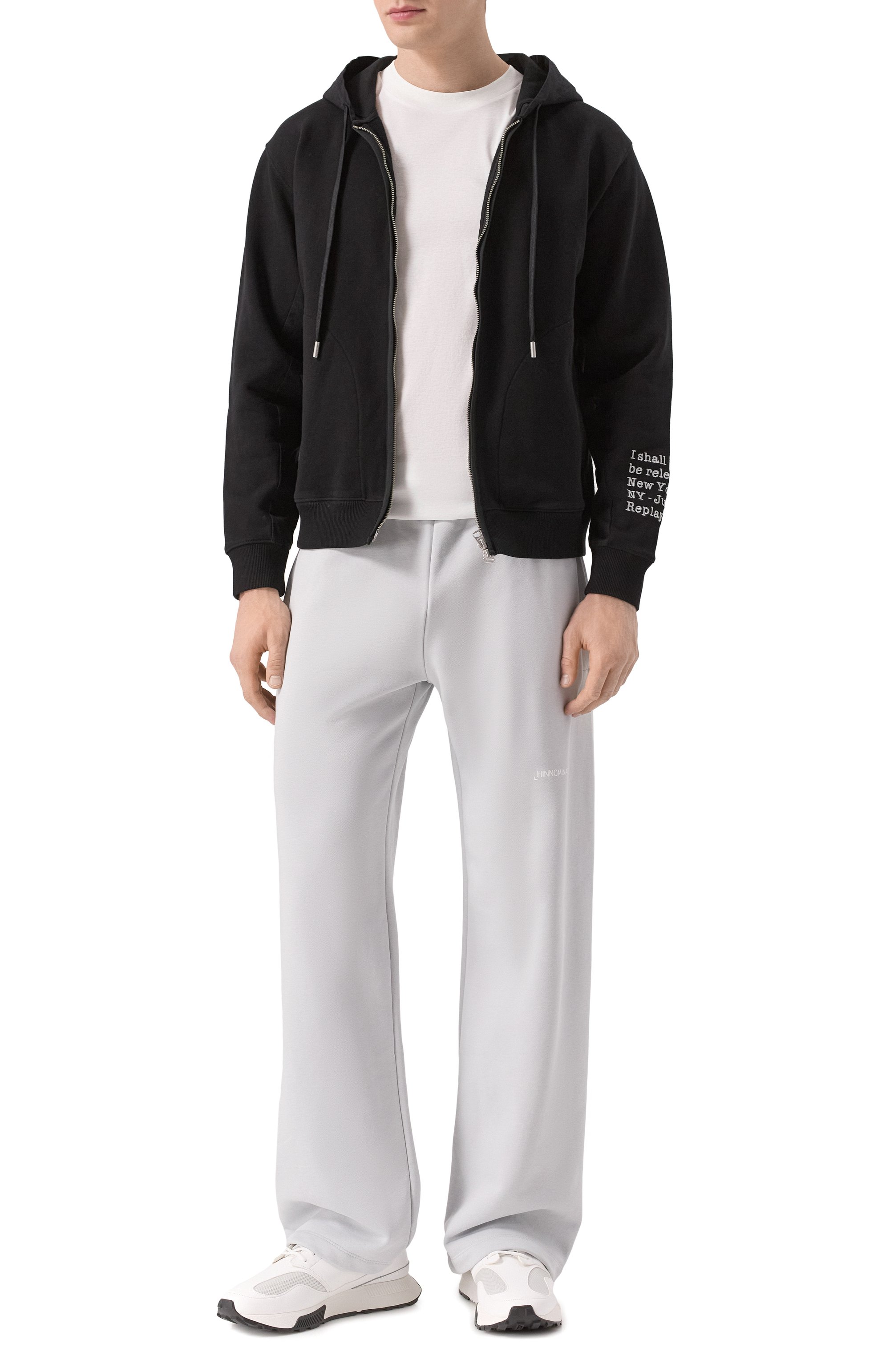 Хлопковые брюки HINNOMINATE, арт. HMABM01312, фото 2