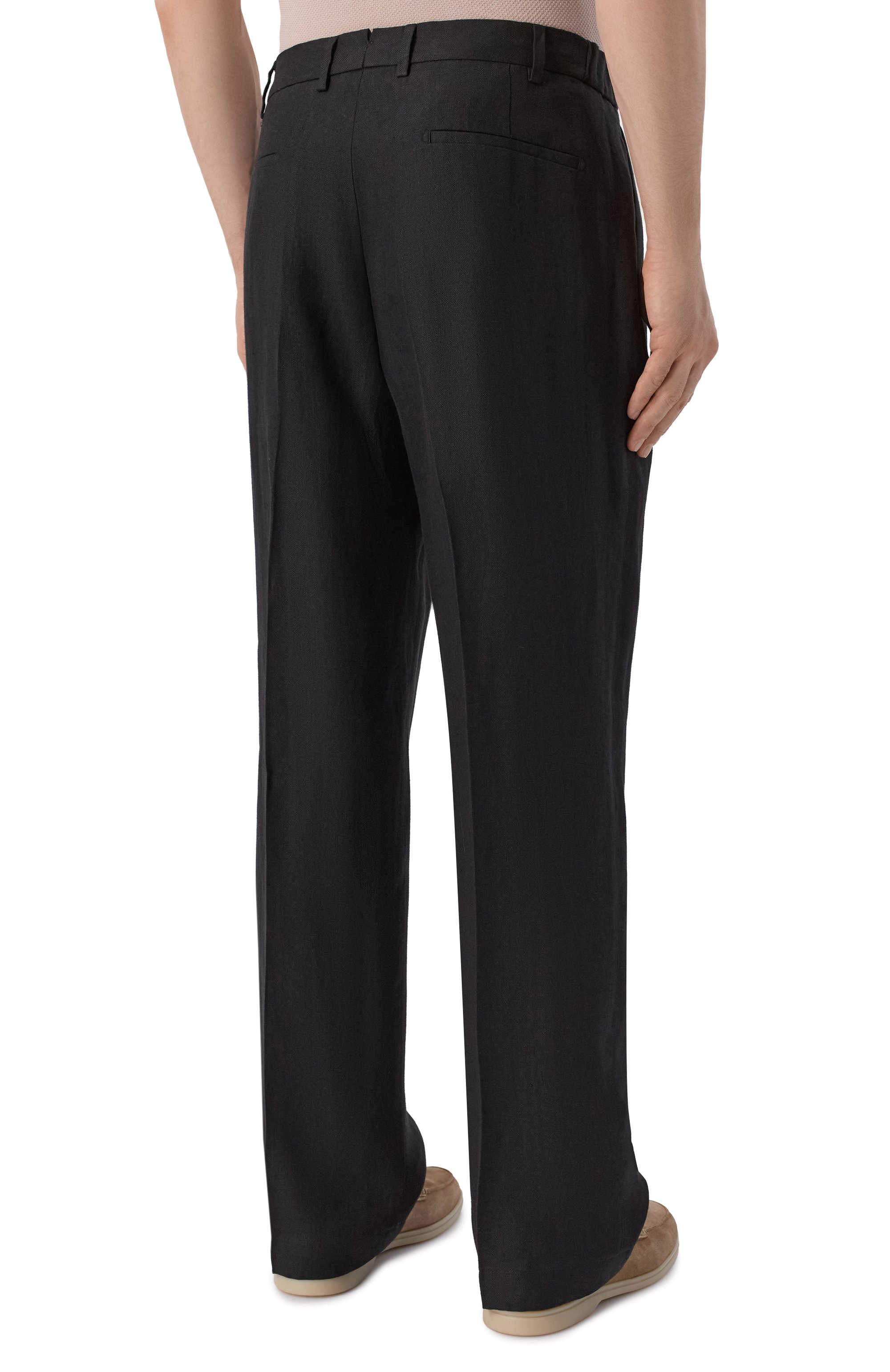 Льняные брюки ANDREA CAMPAGNA, арт. LUCAN0 ELAX/AN1801, фото 4