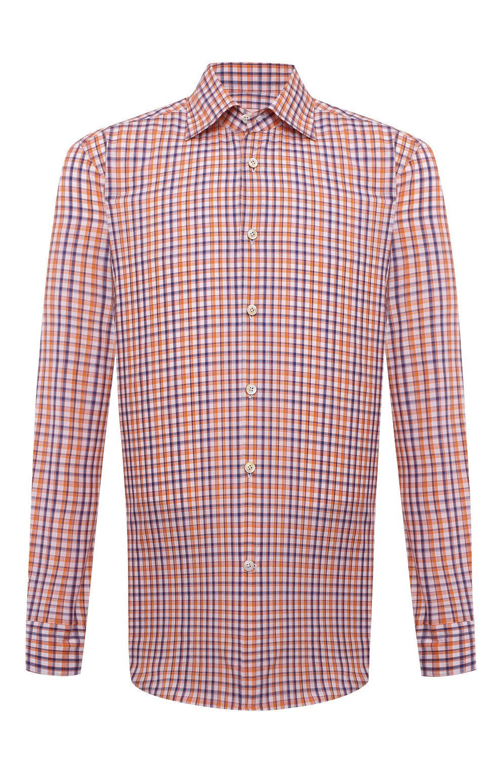 Хлопковая рубашка KITON, арт. UCIH08879, фото 1