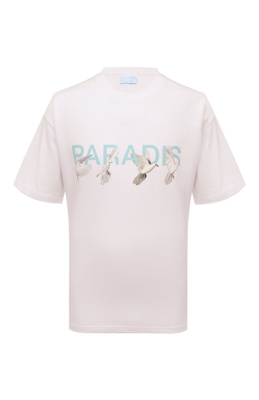 

Хлопковая футболка 3.Paradis, Белый