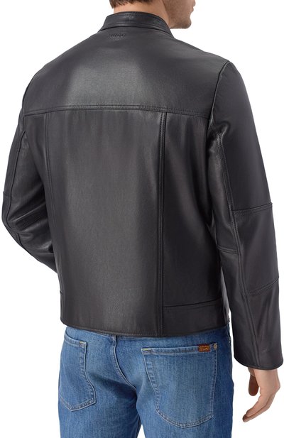 Кожаная куртка HUGO, арт. 50540984, фото 4