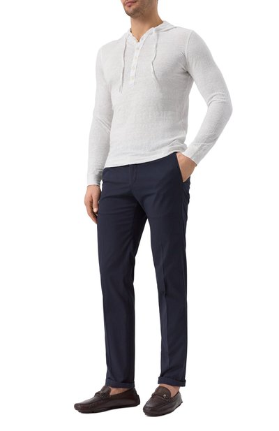 Льняной лонгслив-хенли 120% LINO, арт. 32ALIM7553/E908/S00, фото 2