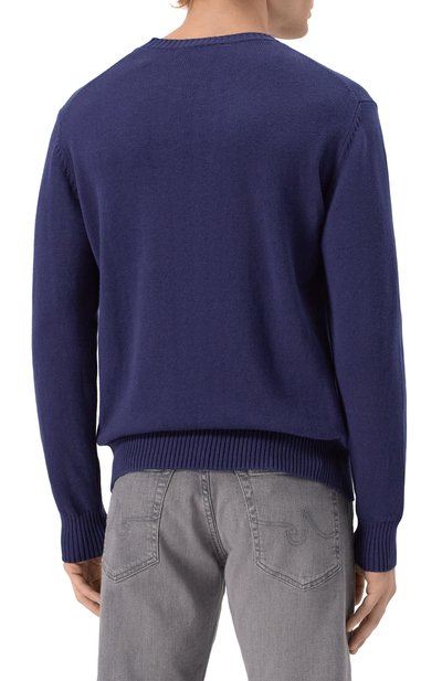 Хлопковый джемпер VILEBREQUIN, арт. VBMSW0091/03237, фото 4