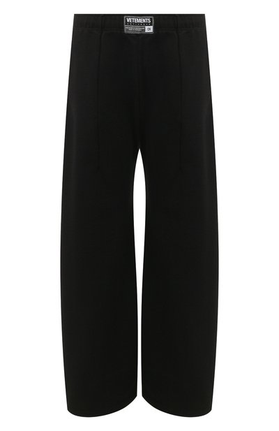 Женские хлопковые брюки VETEMENTS, арт. SS20PA135 1624/W/BLACK
