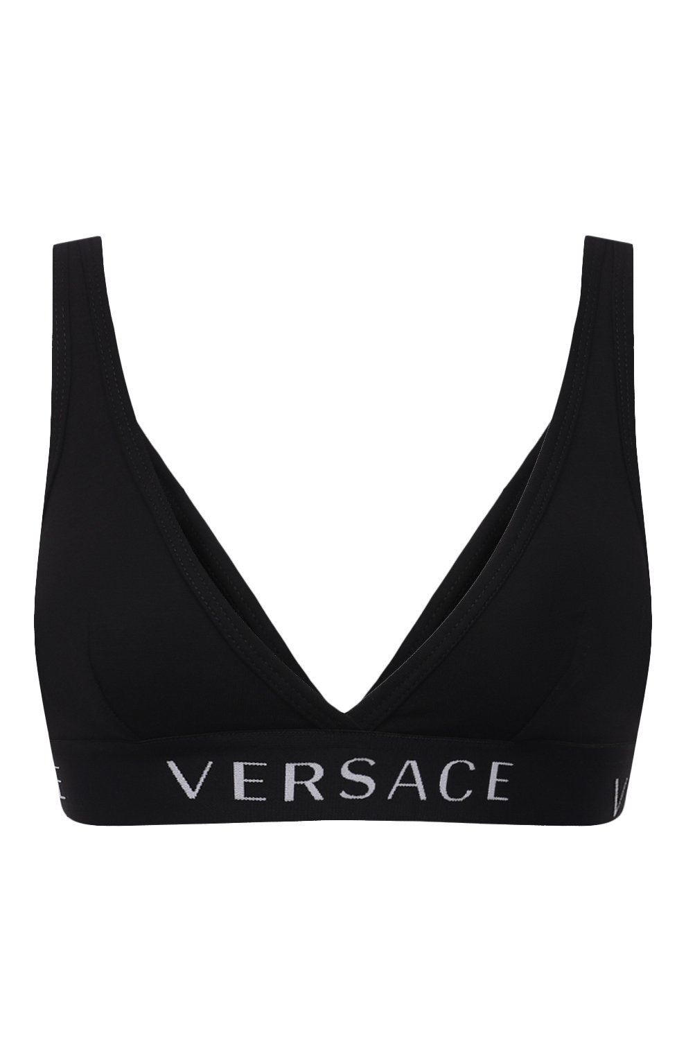 Бюстгальтер с мягкой чашкой VERSACE черного цвета по цене 10700 руб., арт. AUD04069/AC00058, фото 1 Бюстгальтер с мягкой чашкой VERSACE, арт. AUD04069/AC00058, фото 1